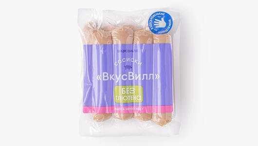 Сосиски "ВкусВилл", без&nbsp;глютена