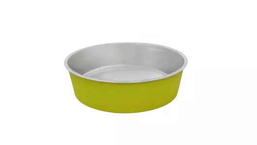 DUVO+ Миска для животных металлическая, салатовая, D15.8см/750мл (Бельгия)