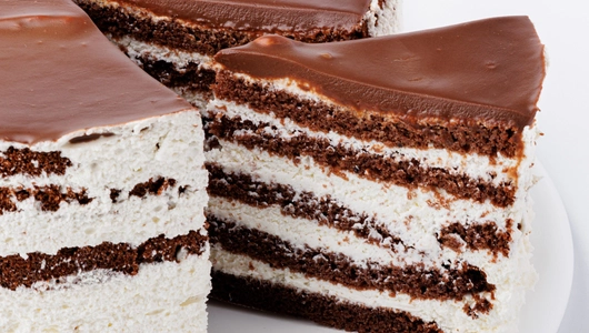 Торт "Белые ночи" с&nbsp;сырным кремом, 1,1 кг