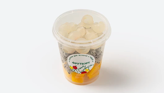 Фруктовый микс (манго, питахайя, лонган), 280 г