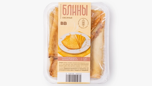 Блины овсяные, 6 шт