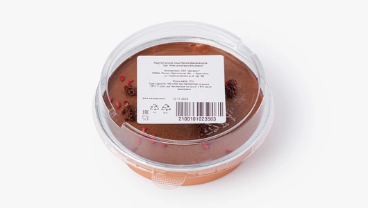 Торт "Кейк шоколадно-вишневый", кафе рег