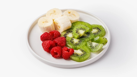 Фруктовый микс (банан, киви, малина), 160 г