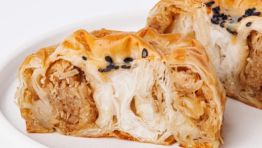 Улитка греческая с капустой