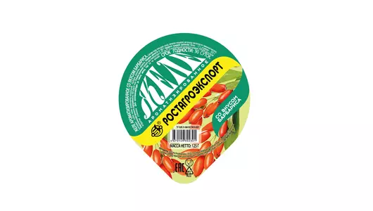 Желе Ростагроэкспорт со вкусом барбарис 125 г Желе Ростагроэкспорт со вкусом барбарис 125 г