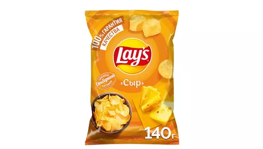 Чипсы картофельные Lay`s со вкусом сыра 140 г Чипсы картофельные Lay`s со вкусом сыра 140 г