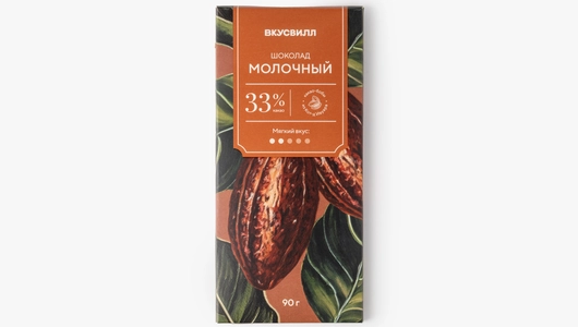 Шоколад молочный, 90 г