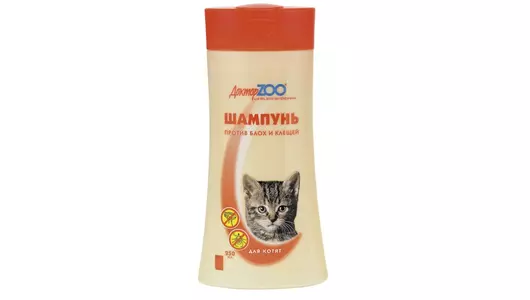 Дoктор Zoo Шампунь 250 мл для котят против блох и клещей