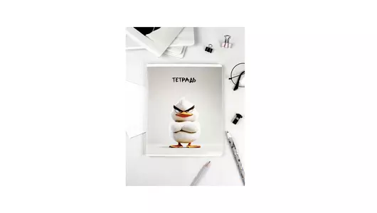 Тетрадь общая Феникс+ Сердитые звери A5 48 листов в клетку на скрепке (в ассортименте) Тетрадь общая Феникс+ Сердитые звери A5 48 листов в клетку на скрепке (в ассортименте)