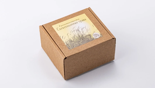 Свеча соевая в керамической чаше. Запах "Свежескошенная трава" Свеча соевая в керамической чаше. Запах "Свежескошенная трава"