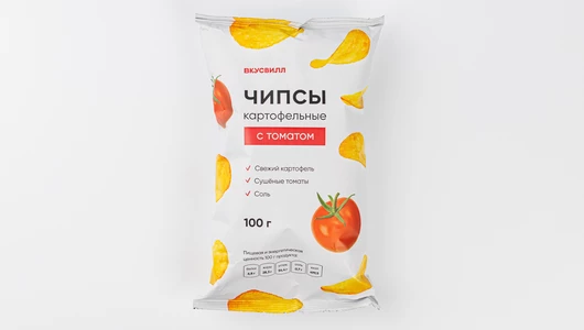 Чипсы картофельные с томатом Чипсы картофельные с томатом