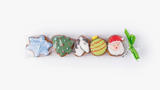 Пряники-мини имбирные "Зимняя сказка", 1 уп.