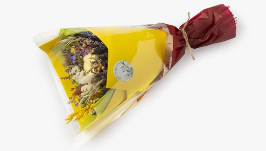 Букет сухоцветов "Лаванда и&nbsp;травы"