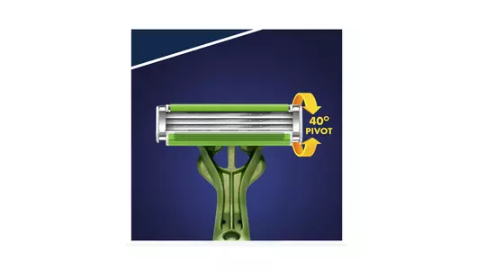 Станки одноразовые Gillette Blue Simple 3 лезвия Sensitive 4 шт