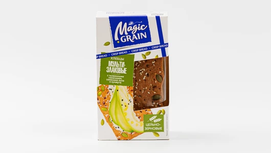 Хлебцы «Magic Grain» с семенами тыквы, льна и кунжута