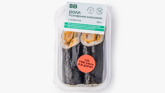 Ролл "Симфония классики" с&nbsp;креветкой