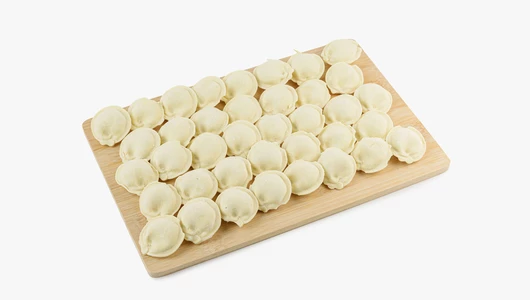 Пельмени без&nbsp;глютена с&nbsp;цыпленком-бройлером и&nbsp;зеленью