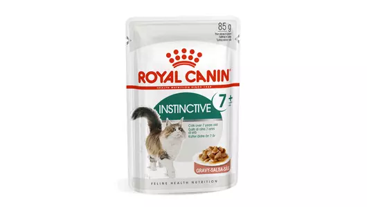 ROYAL CANIN Adult Instinctive 7+ Корм влаж.кус.в соусе д/кошек ст.7лет пауч 85г