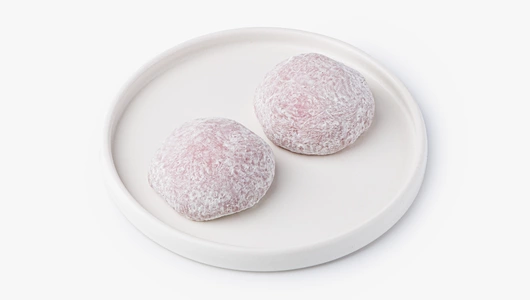 Пирожное моти "Черная смородина-мята"