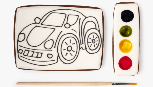 Набор из&nbsp;пряников для&nbsp;раскрашивания "Вкусная Акварель"