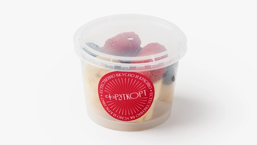 Фруктовый микс (банан, голубика, малина), 160 г