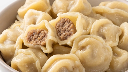 Пельмени с говядиной и бараниной
