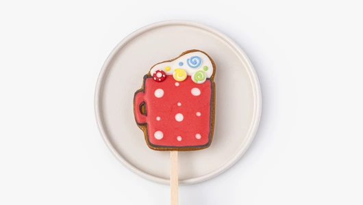 Пряник имбирный на&nbsp;палочке "Морозная", 1 шт. (коллекция)