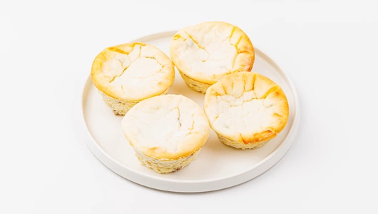 Запеканки мини творожные с изюмом, зам.