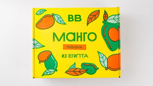 Манго в подарочной коробке, 4 шт