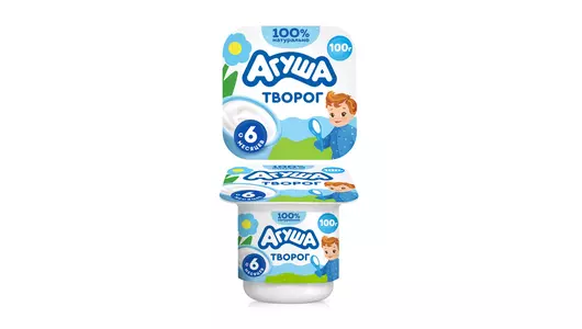 Творог детский Агуша Классический 4,5% с 6 месяцев 100 г