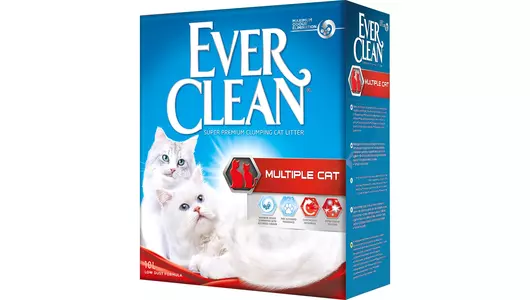 Ever Clean Multiple Cat ,комкующийся,с ароматизатором, для нескольких кошек  10л.