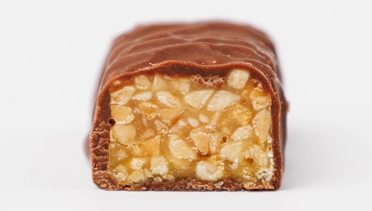 Конфеты мягкий грильяж с вяленой морковью в молочном шоколаде, ВЕС