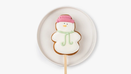 Пряник имбирный "Праздничная коллекция" на палочке