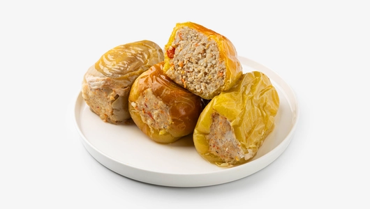 Перец фаршированный с цыпленком-бройлером, зам., 1 кг Перец фаршированный с цыпленком-бройлером, зам., 1 кг