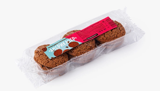 Печенье сдобное "Американер" с шок. крошкой