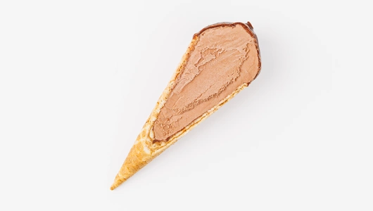 Пломбир шоколадный в ваф. рожке в темном шоколаде, 70 г Пломбир шоколадный в ваф. рожке в темном шоколаде, 70 г