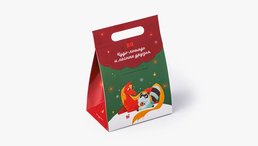 Набор кондитерских изделий "Чудо-лошадь и лесные друзья"