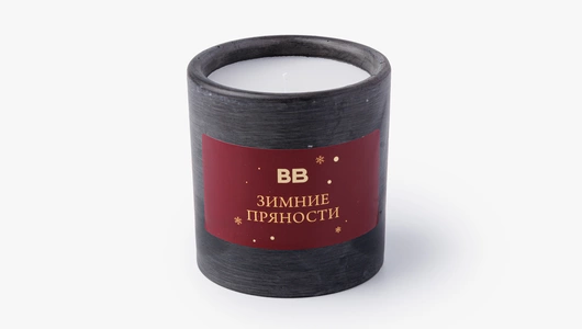 Набор подарочный свеча и диффузор "Зимние пряности"