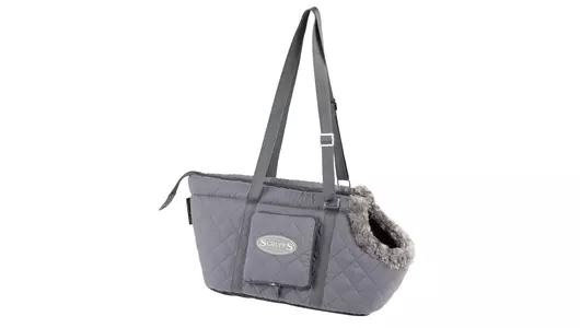 SCRUFFS Сумка - переноска для собак "Wilton", серая, 38х20х24см (Великобритания)