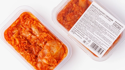 Капуста тушеная с овощами