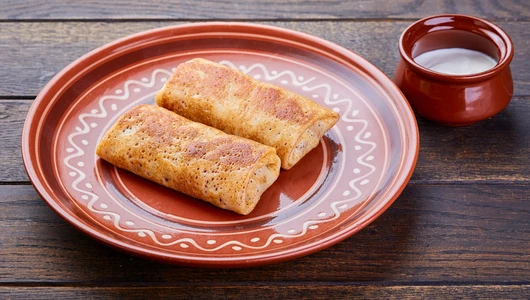 Блины с мясом