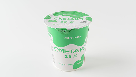Сметана мдж 15% 300 г