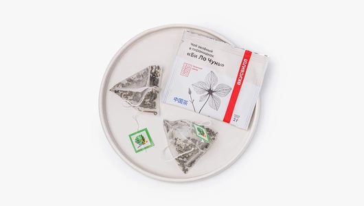 Чай зеленый "Би Ло Чунь", в&nbsp;пирамидках