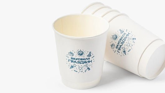 Комплект бумажных стаканов Праздник 5 шт