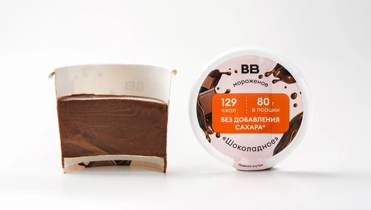 Мороженое "Шоколадное" без добавления сахара