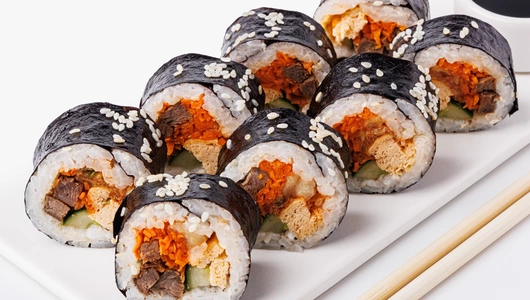 Кимпаб с говядиной