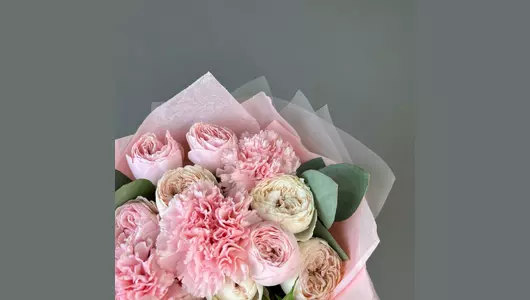 Дуо Мэнсфилд и&nbsp;Гвоздика mini FMART by flowwow