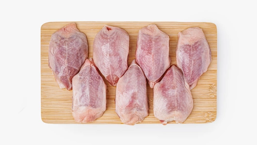 Грудка перепелов, замороженная