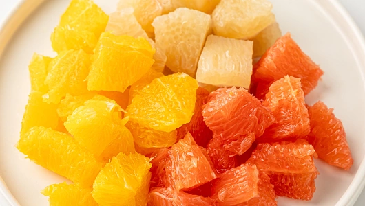 Фруктовый микс (апельсин, грейпфрут, помело), 255 г