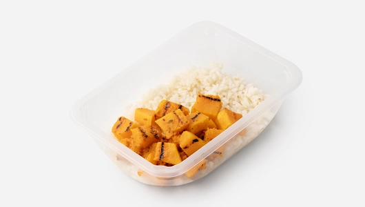 Рис с&nbsp;кусочками пряной тыквы